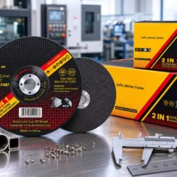 قرص تجليخ معدني مربوط براتنج من النوع T27 بقطر 125 مم لتجهيز الأسطح الناعمة وتصنيع الفولاذ المقاوم للصدأ